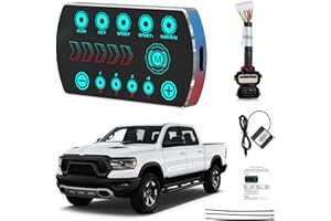 MAIMEIMI Throttle Response Controller 10 Drive Modes Intelligent Electronic Racing Pedal Accelerator Compatible for Dodge Challenger Charger Ram Durango Jeep Cherokee KK Wrangler JK Liberty Chrysler 300 Aspen