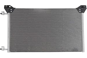 KARPARTS360 For Chevy Silverado 1500 A/C Condenser 1999-2013 | w/O Rear A/C Air | Aluminum Core Material | Replaces DPI# 4953 | GM3030162 | 20913751