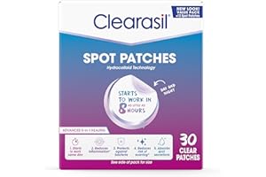 Clearasil Day and Night Acne Spot Patches, Hydrocolloid Technology, Value Pack, 30 Count