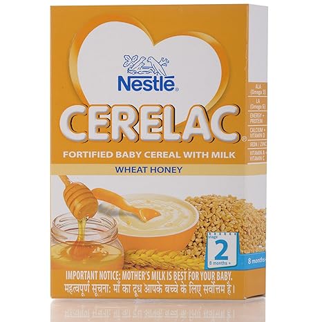 honey and wheat baby cereal