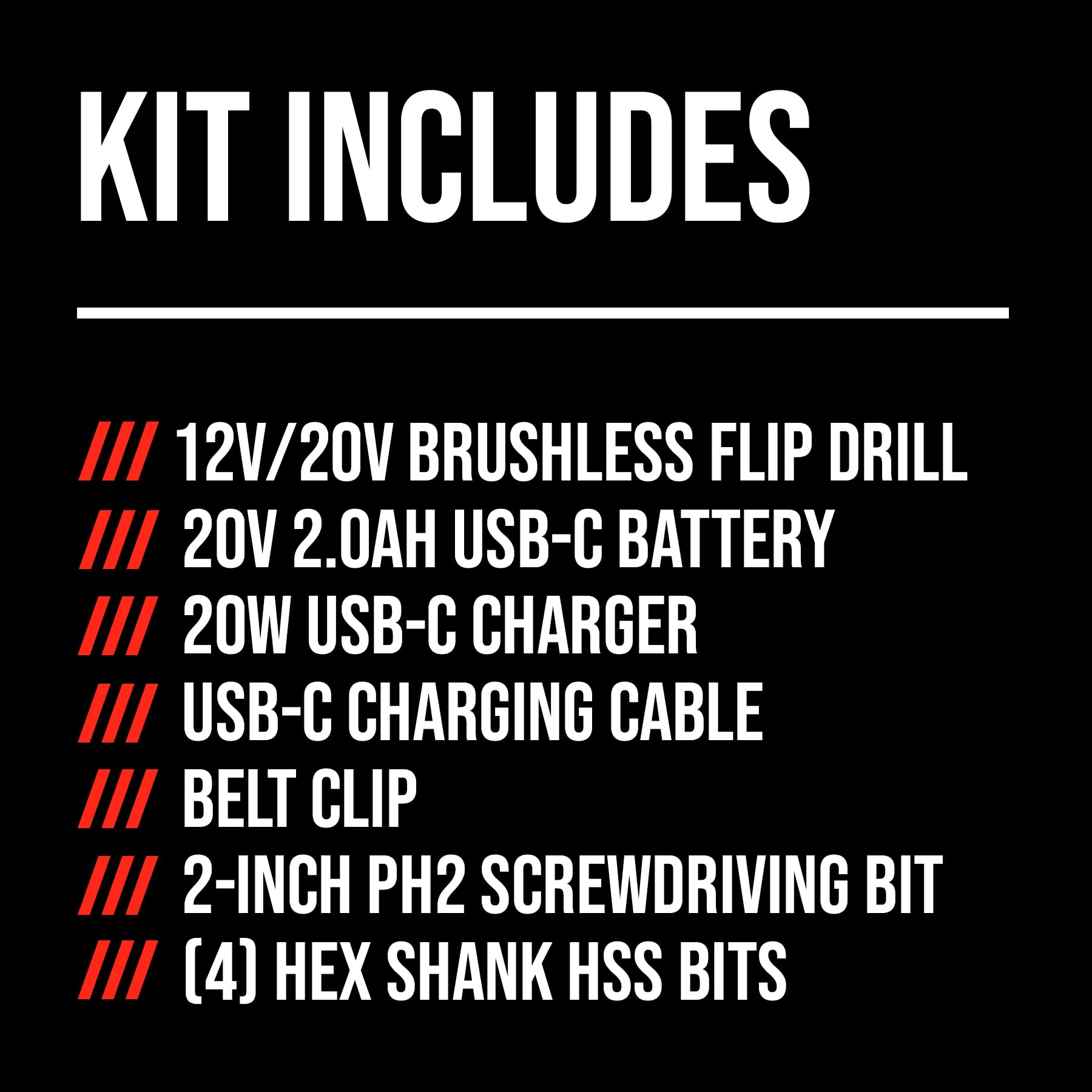 SKIL Compact Brushless Flip Drill Driver with Double Collect Flip Head, Torque Settings & Magnetic On-board Storage, 20V Kit Including 2.0 Ah USB-C Battery and Charger - DL6300D-12