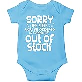 What You Ordered Is Currently Out of Stock - Baby Clothes - Funny Newborn Bodysuit Outfits for Boys and Girls