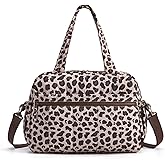 BAGSMART Gym Bag for Women, Duffle Bag for Travel with Wet Pocket, Lightweight Carry on Weekender Duffel, Water Resistant