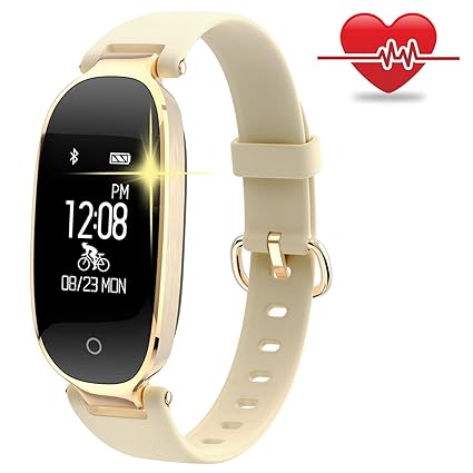 WOWGO Fitness Tracker mit Pulsmesser, Schlanke Sport Activity Tracker Watch, Wasserdichte Schrittzähler Uhr mit Schlaf Monito