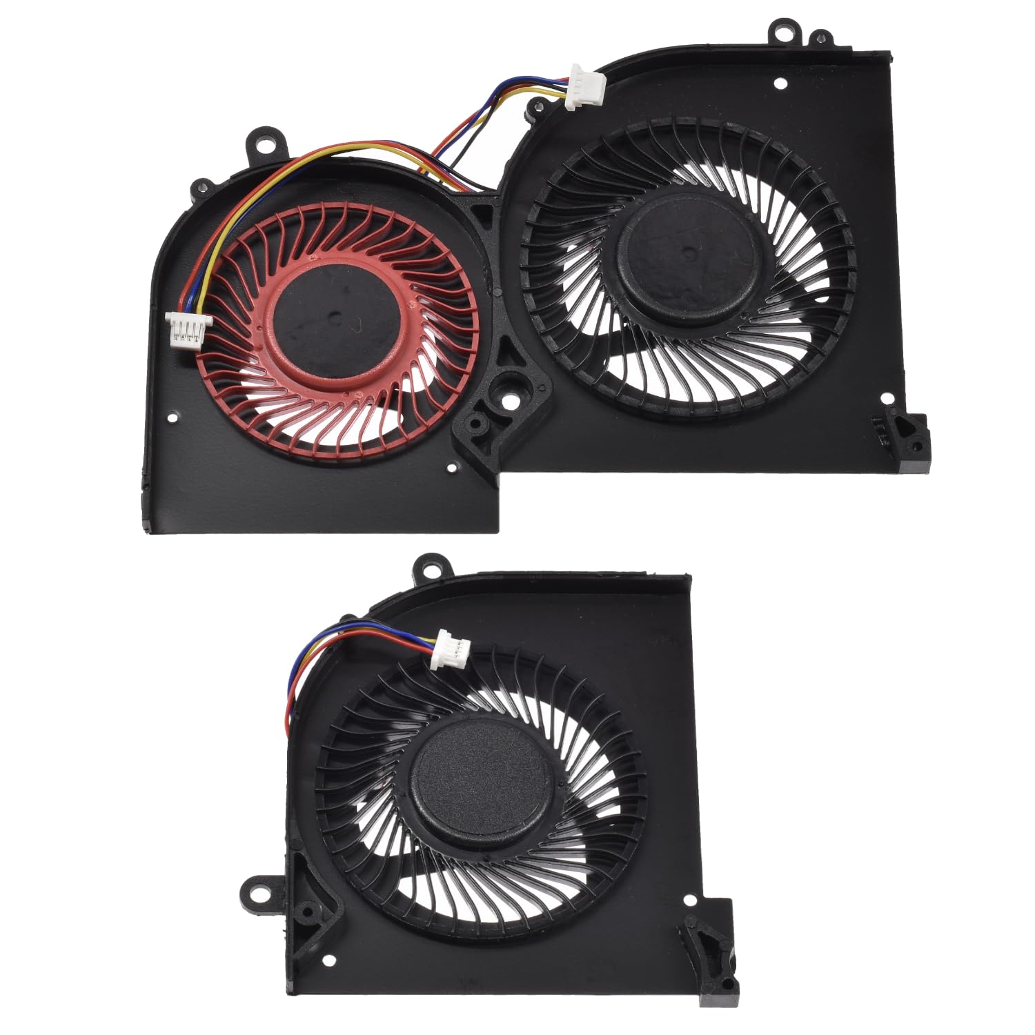 LPUK Replacement CPU & GPU Cooling Fan compatible with MSI GS65 Stealth Thin 8RE, 8RF | P65 Creator 8RD, 8RE, 8RF | WS65 8SK, 8SL