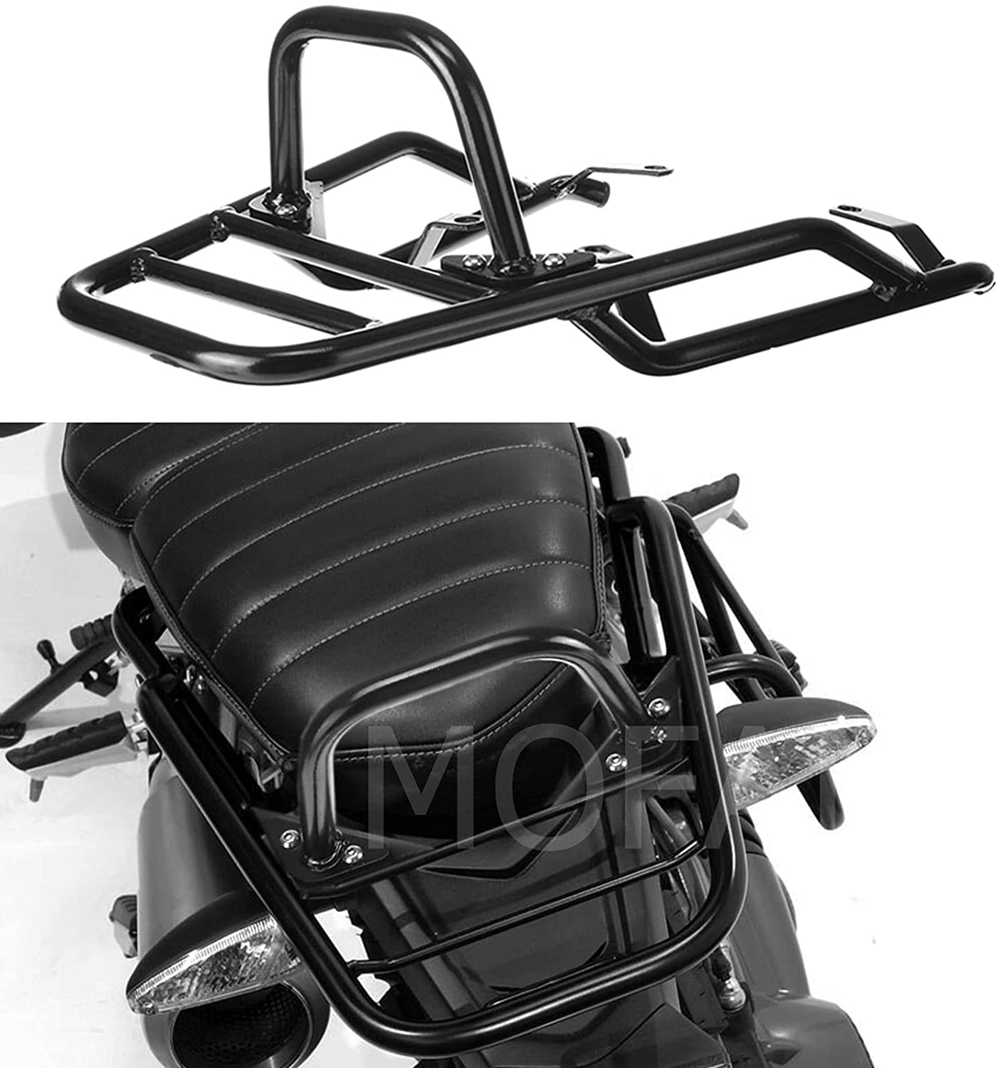 Mua Rear Luggage Rack with Hand Grip Bar Motorcycle Stand Fit for BMW R ...