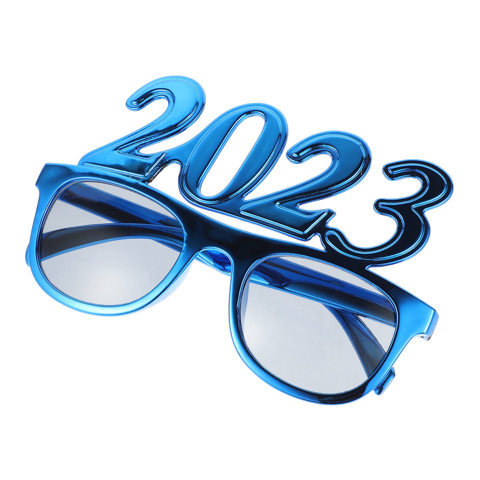 TENDYCOCO 2023 Party Glasses Party Eyewear New Years Party Glasses Frame Fancy New Year Party Eyeglasses Decors