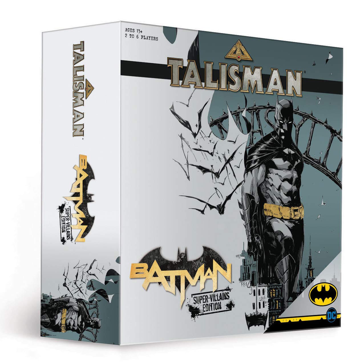 The OP Games | Talisman Batman Super Villains | Competitive Board Game | Based on The Talisman Magical Quest Game | English