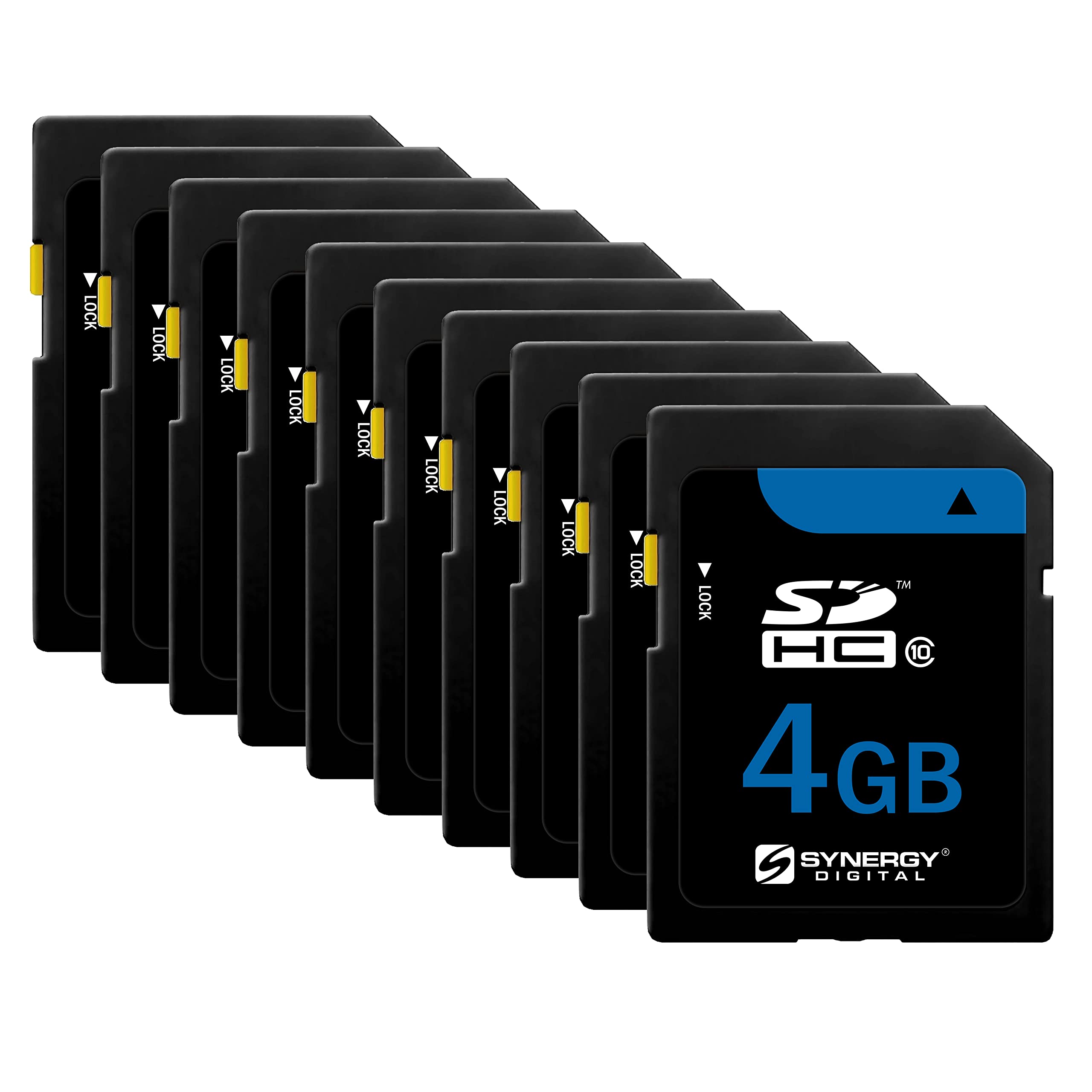 Synergy Digital 4GB, SDHC Memory Cards - Class