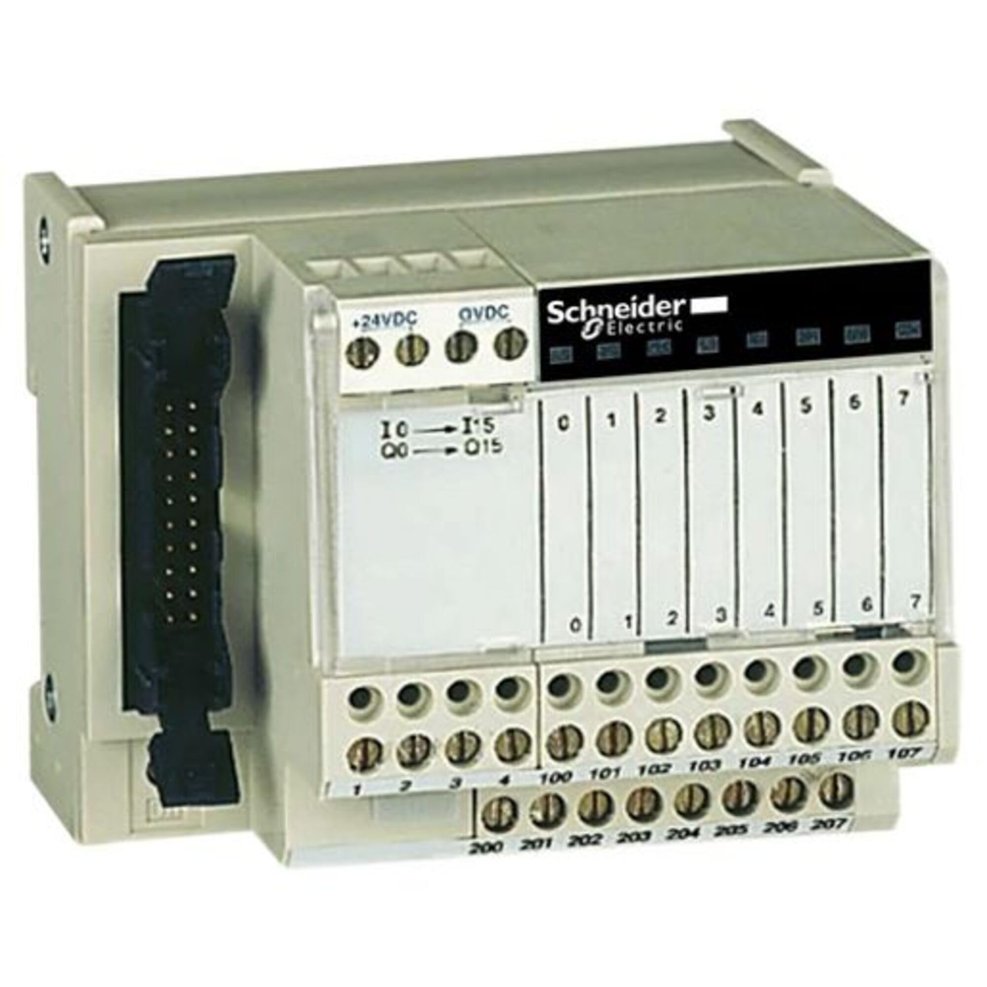 Schneider Electric abe7h16r50 telefast, 16 Ed/SD, 2T/C, not LED, Screws