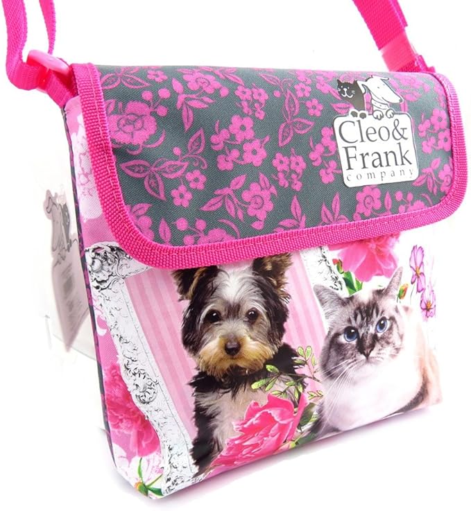 cleo women's canvas messenger bag