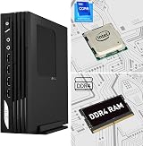MSI PRO DP21 MFF Desktop i5-12400 8GB RAM 500GB SSD WiFi 6 Win 11 Pro Black view 3