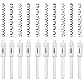Slide Bolt Assembly Compatible with Ezebreeze Windows, Secure Locking Window Bolt, Durable White Finish Replacement Slide Vertical 4 Track Windows, Window Latch Replacement 10 Pack