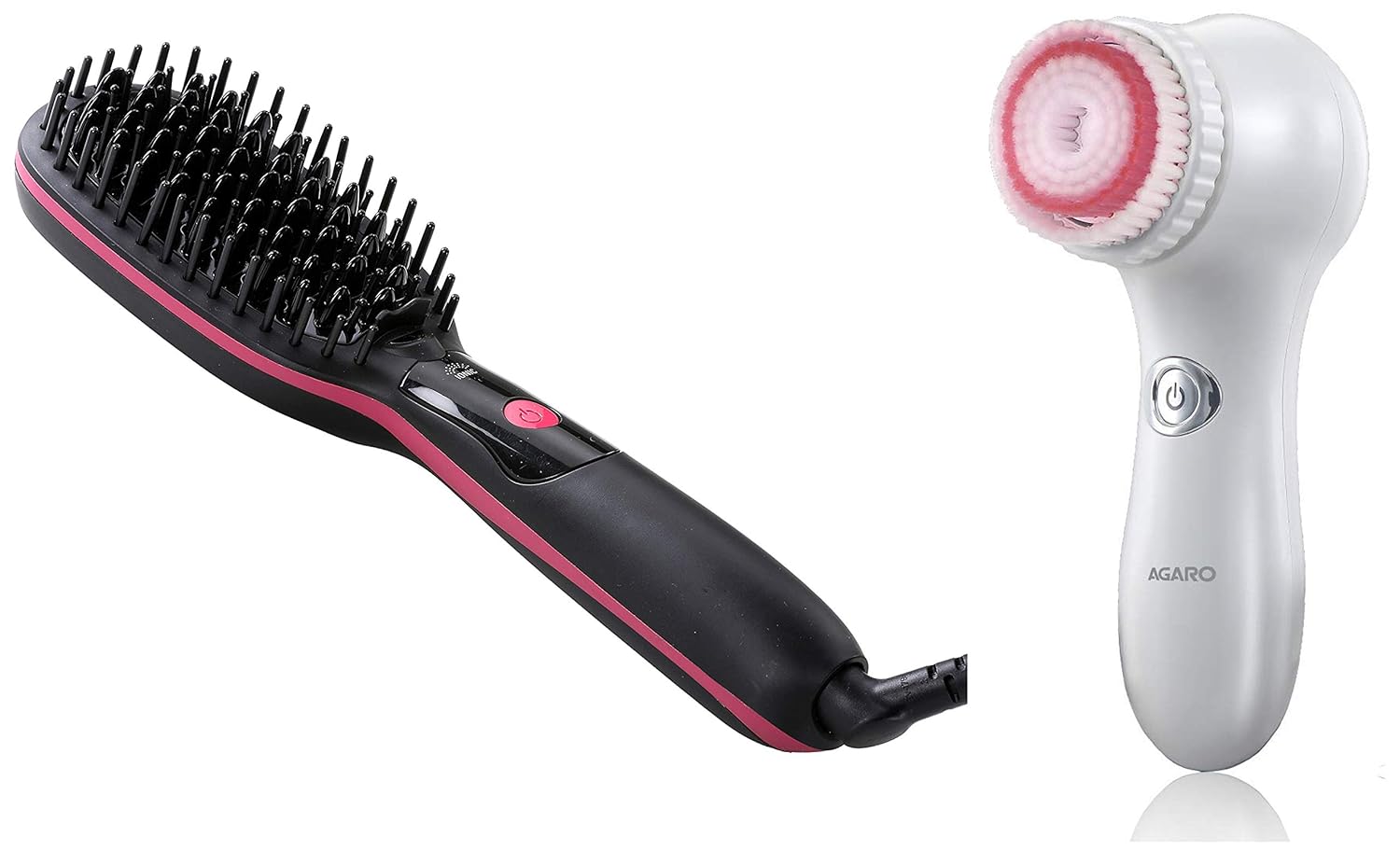 agaro hair straightening brush