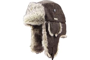 NORTH CLIFF Unisex Winter Trapper Hat Cold Proof Keep Warm Hat with Ear Flaps for Hunting Skiing Trooper Outdoor Activities