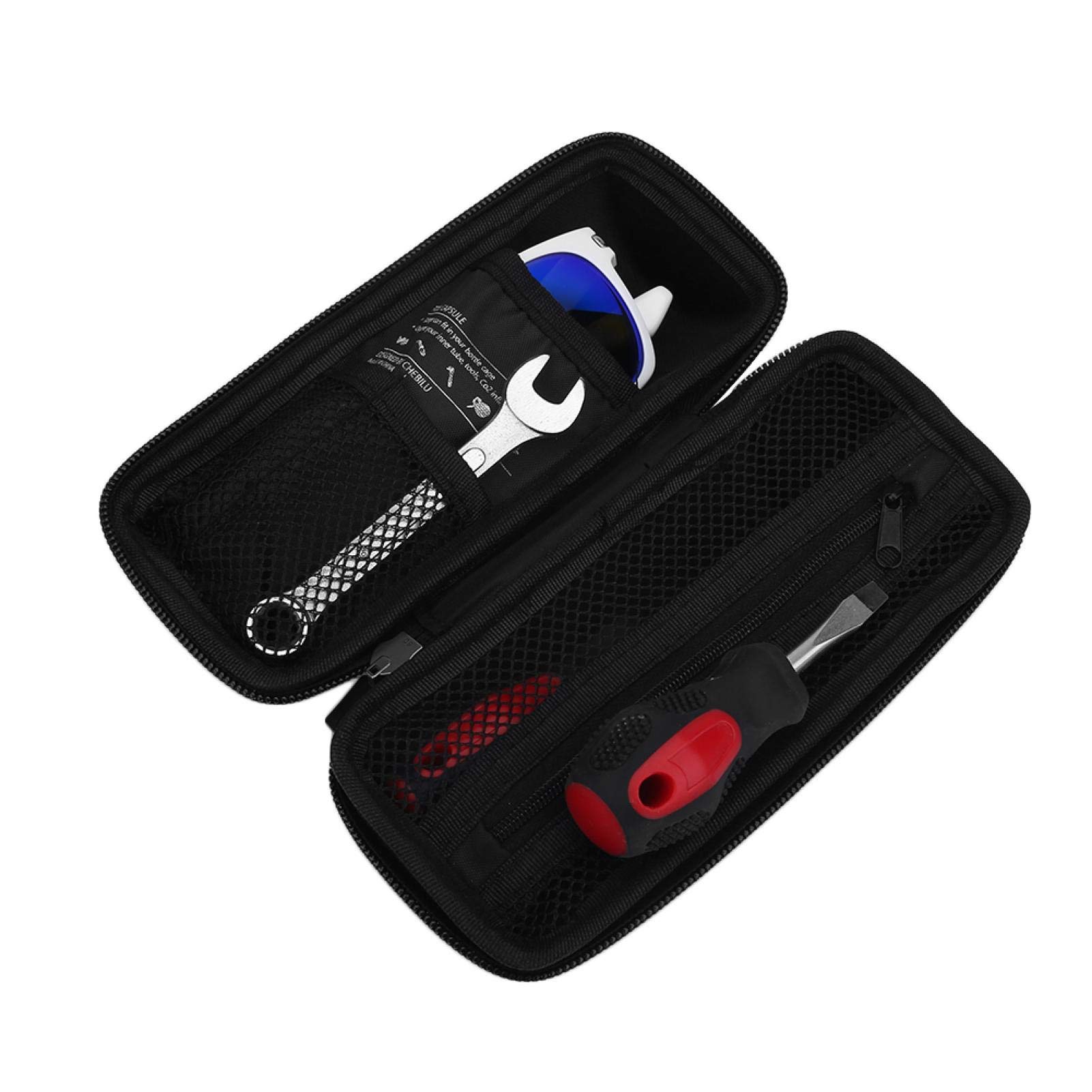 Alomejor Repair Tool Kit Bag Cycling Bag Road MTB Bike Apply Bottle Cage Capsule Store Apply to Maintenance Pack