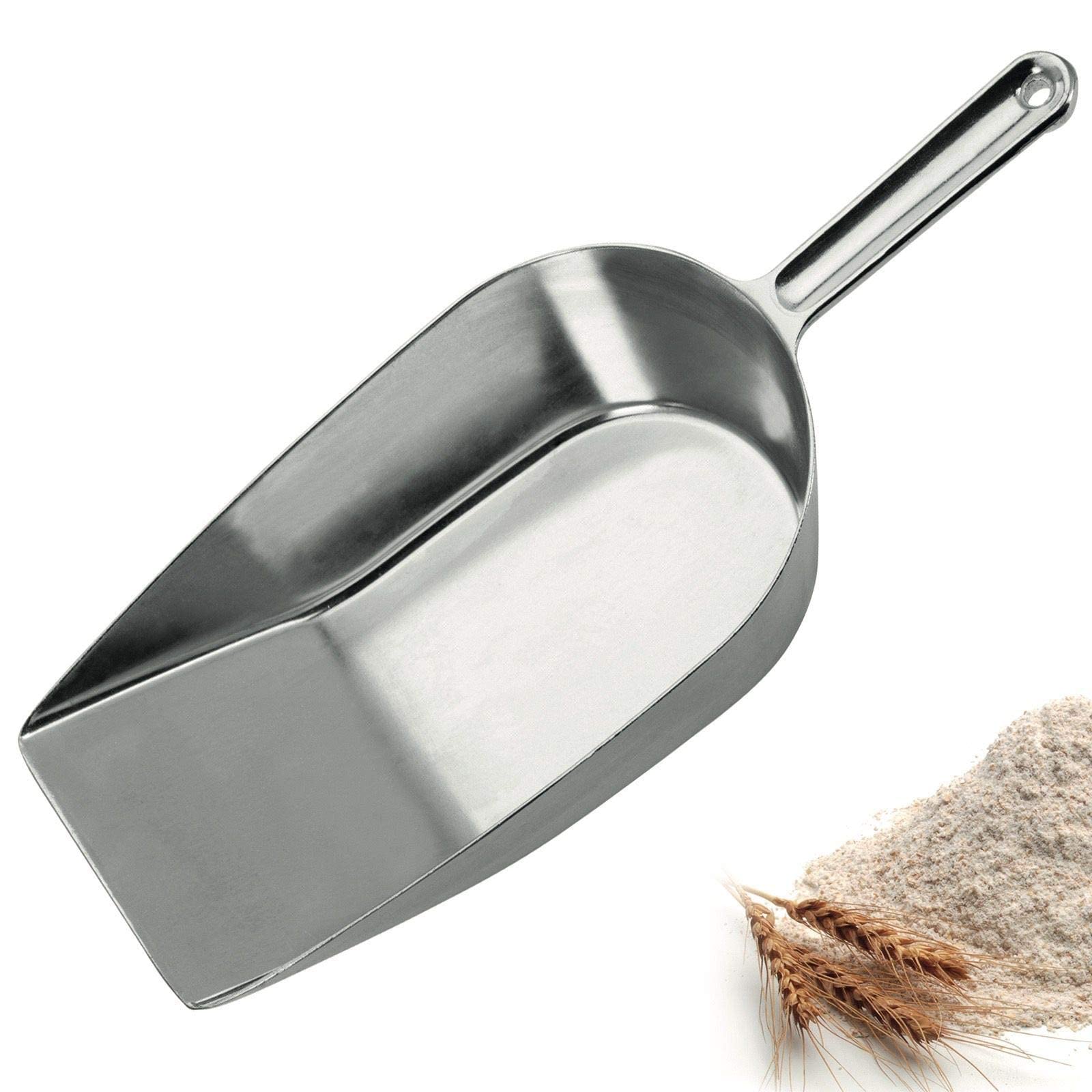 Westmark Baking/Weighing/Filling Scoop, Volume: 1870 ml (Approximately 1650 G Flour), Aluminium, Hygia, Silver, 91912291