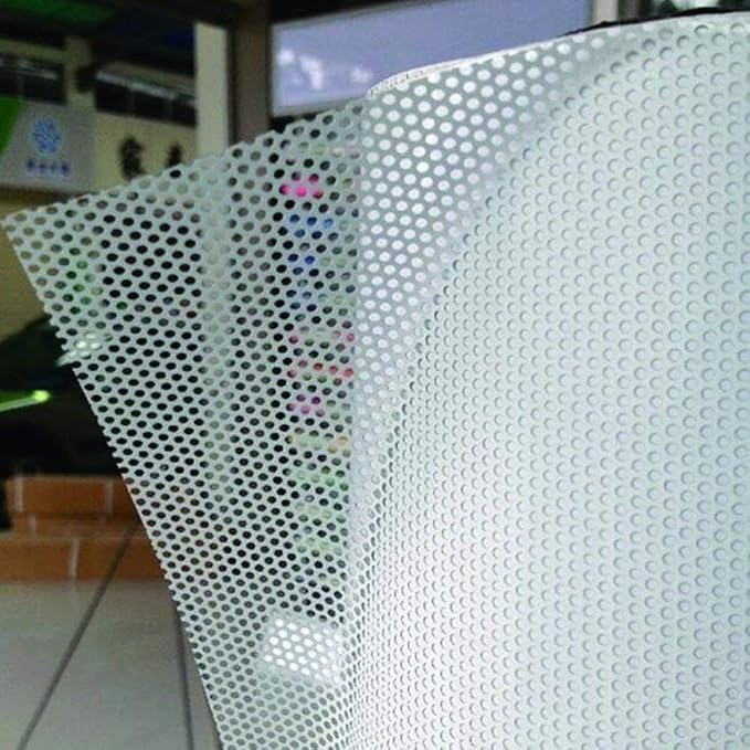 AUTOWRAP® OneWay Perforated Vinyl Privacy Window Film Adhesive Glass Wrap Roll One Way
