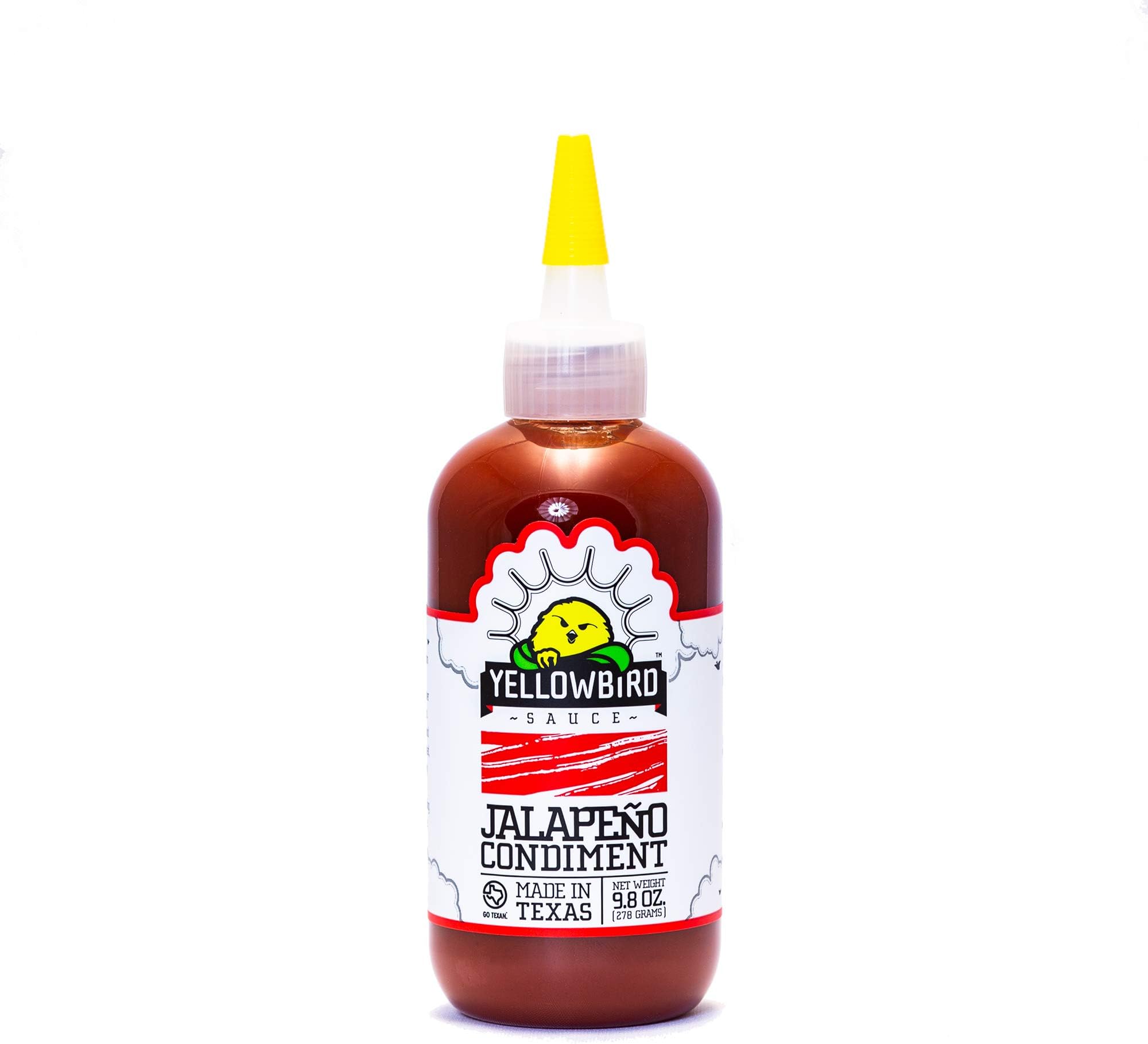 Yellowbird Jalapeno Condiment Sauce 9 oz (Pack of 3)