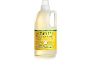 MRS. MEYER'S CLEAN DAY Mrs. Meyer's Liquid Laundry Detergent, Biodegradable Formula Infused with Essential Oils, Honeysuckle, 64 oz (64 Loads)