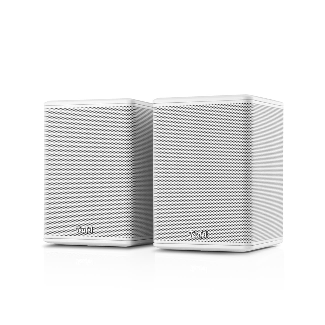 Teufel Effekt 2 Kabelloses, aktives Stereo-Lautsprecher-Paar als Rear-Speaker - weiß