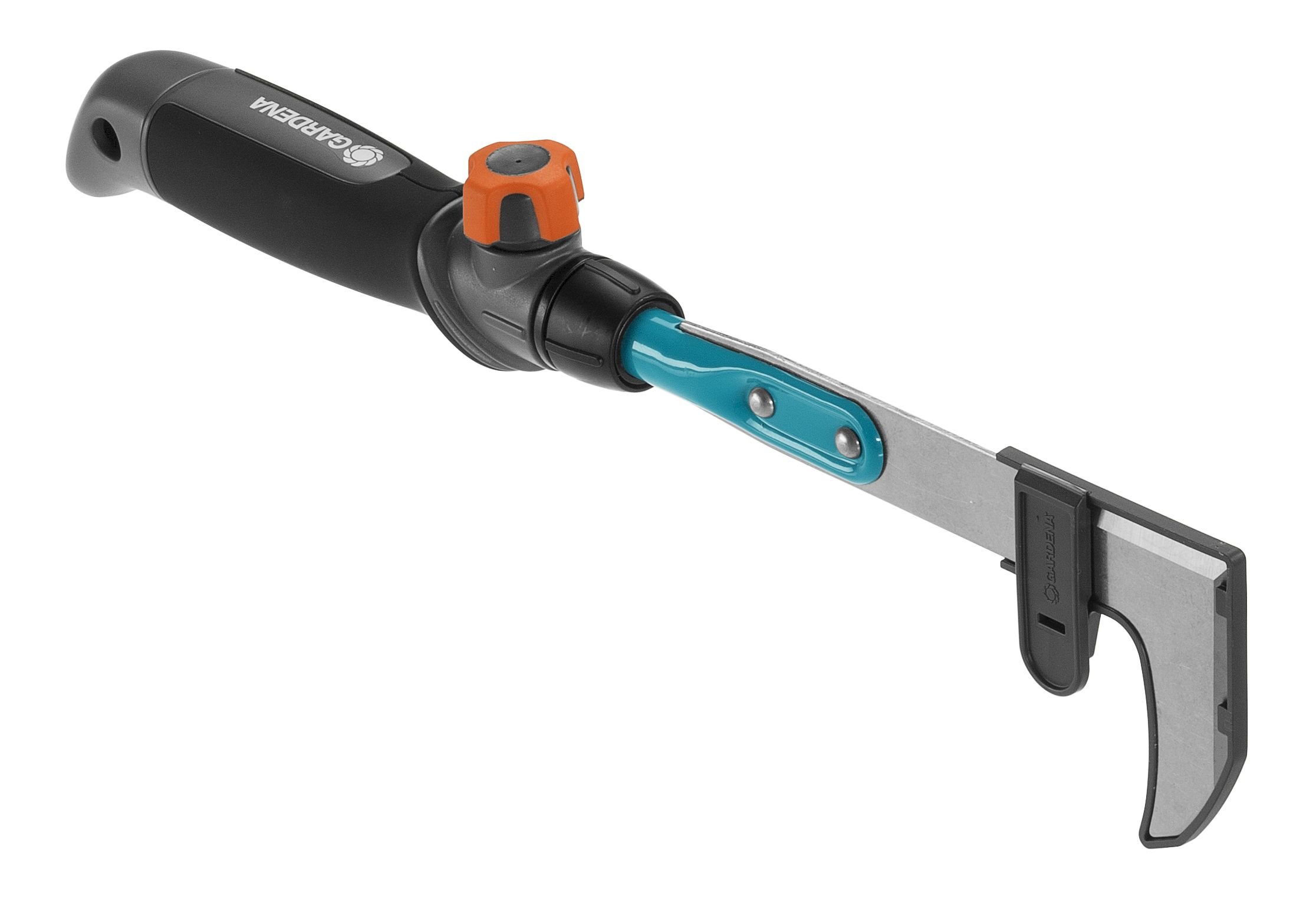 Gardena Combisystem grout scraper: weed scraper for removing moss and weeds in plate joints, double-sided ground and hardened stainless steel blade, corrosion protection (8927-20).