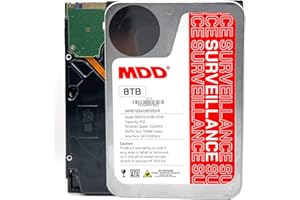 MDD MAXDIGITALDATA MDD (MDD8TSATA12872DVR) 8TB 7200RPM 128MB Cache SATA 6.0Gb/s 3.5inch Internal Surveillance Hard Drive - 3 Years Warranty