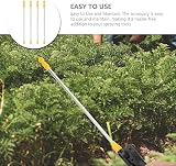 Toddmomy Stainless Steel Sprayer Pole Extension Wand for Garden Sprayers view 9