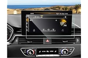 Coleya for 2020-2025 Audi A4 Screen Protector, for 2020-2024 2025 Audi A5/ 2021-2024 Audi Q5 Screen Protector, 10.1-inch Tempered Glass, 2023 2024 A4 A5 Q5 Accessories HD Transparent 10.1"