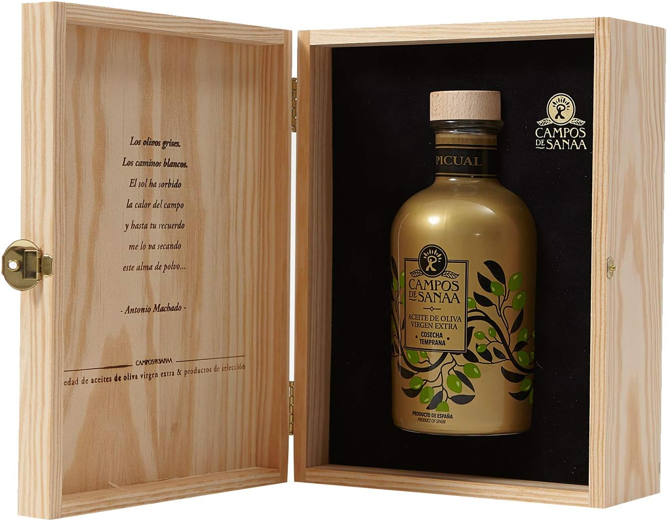 CAMPOS DE SANAA .- Picual Extra Virgin Olive Oil, Gift Set (500ml)