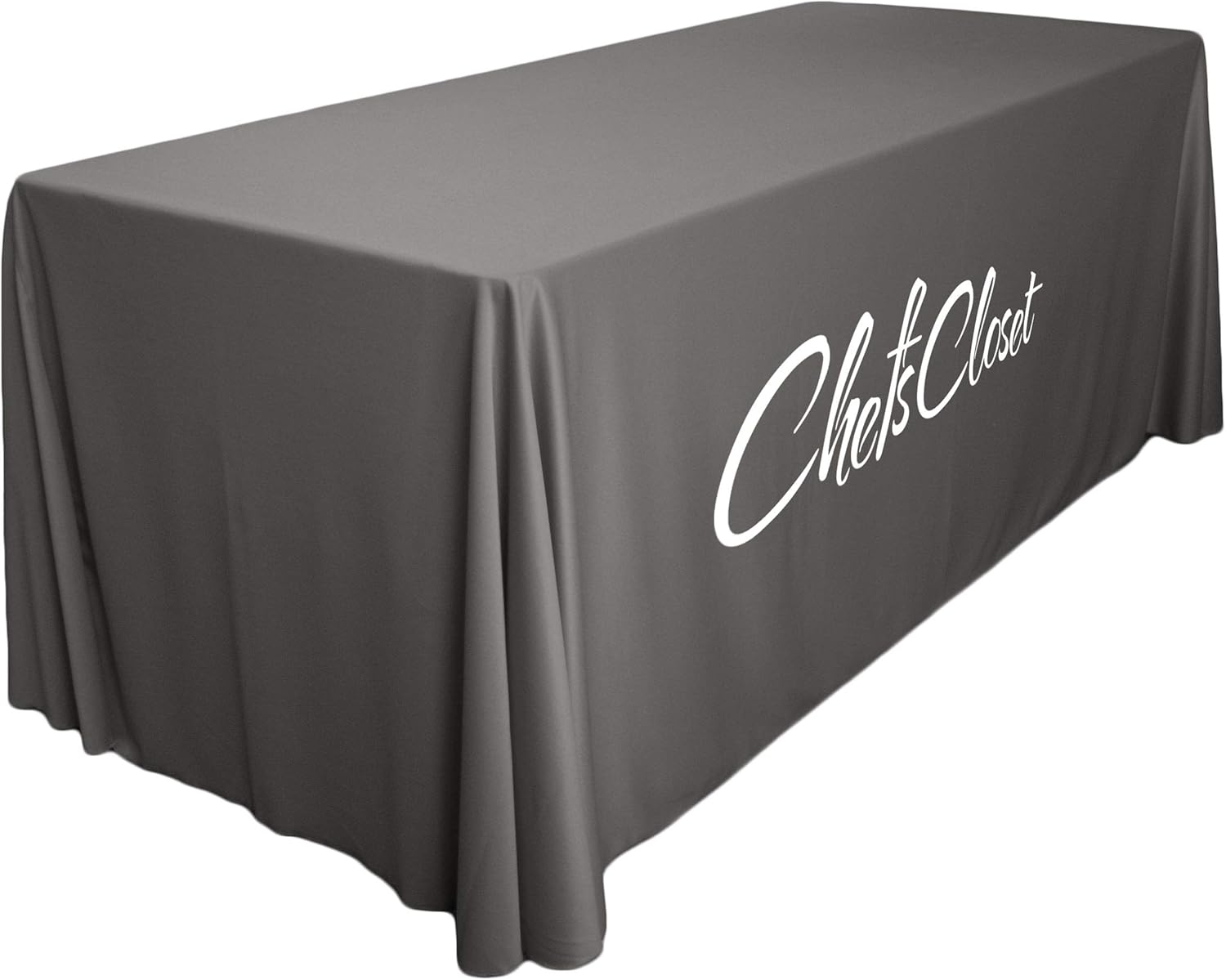 TableLinensforLess Custom Logo Tablecloth, Rectangle