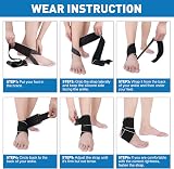 AVIDDA WASPO Ankle Support Brace Adjustable One Size Grey view 6