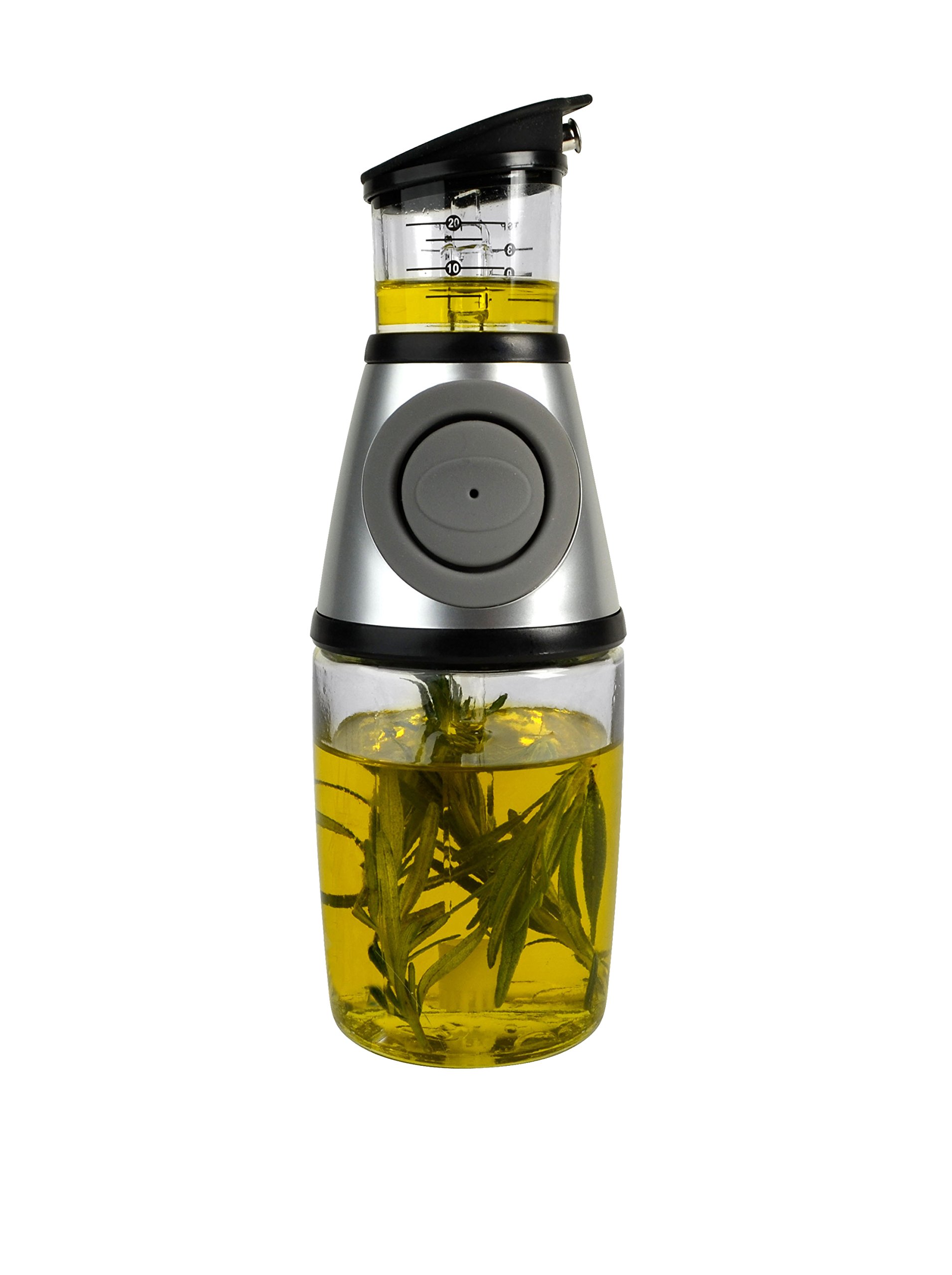 Herb Collection ART41008 41008 Press & Measure Herb Infuser, Glass, Clear