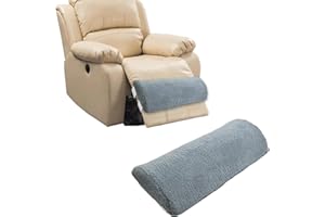 S-SNAIL-OO Recliner Leg Rest Cushion Sofa Footrest Pillow (23 x 10 x 2 in) Multi Purpose Half Moon Foot Pillow Under Knee Pillow for Leg, Neck, Waist, Ankle Support (1Pcs, Blue)