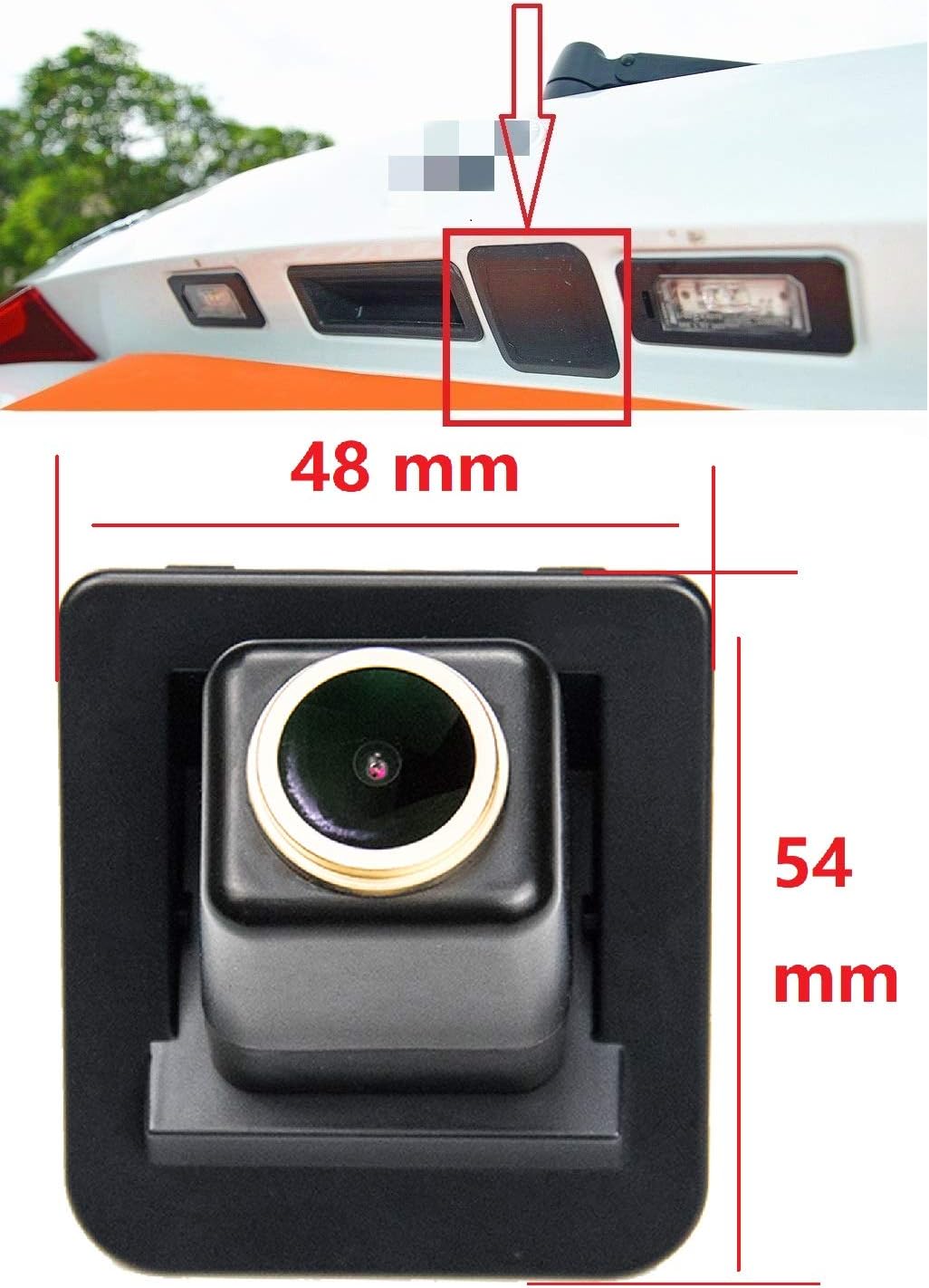 HD 1280x720p Backup Camera for Mercedes W221 /S Class S280 S320 S400 ...