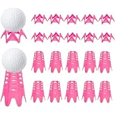 Ruyshu Plastic Golf Simulator Tees for Indoor Outdoor Practice Training, Golf Mat Tees for Winter Turf and Driving Range