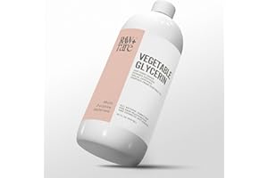 Vegetable Glycerin/Glycerine Quart (32 fl. oz.), Natural Pure USP Food Grade/Cosmetic Grade, for Skin, Hair, Crafts, Soap Base Oil - Kosher, Halal and Pharmaceutical for by Raw Plus Rare