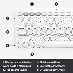 Logitech K380 Multi-Device Bluetooth Keyboard for