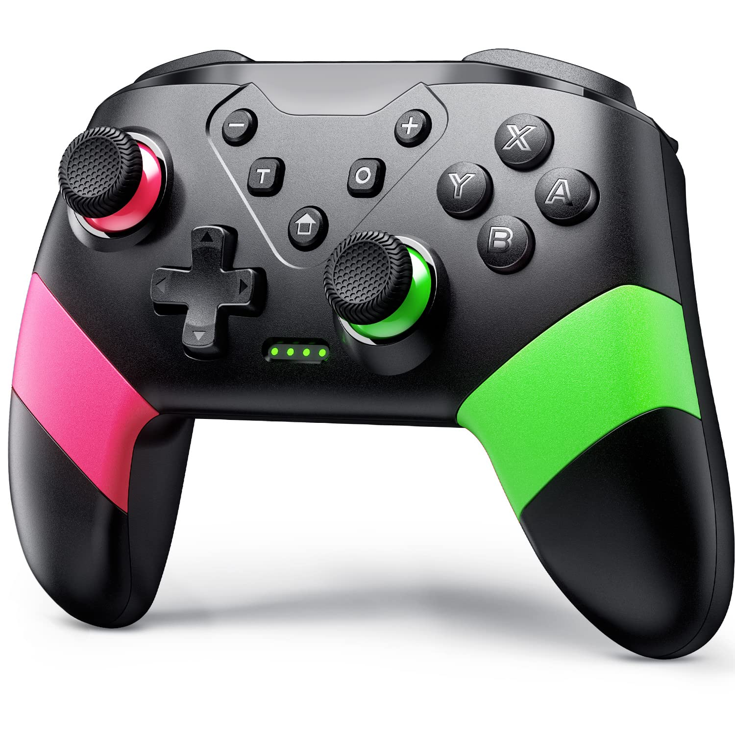 VOYEE Switch Controllers Compatible with Switch/Lite/OLED, Programming Wireless Pro Controller with Motion Control, Vibration, Wake-up, Turbo, Screenshot