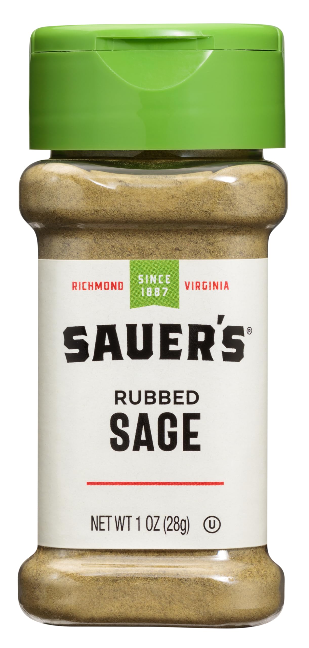 Sauer's Sage, Rubbed, 1.00 Ounce