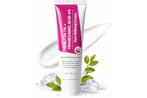 1/2 Jar Arbutin 7% + Tranexamic Acid 4% Cream -Lightweight Brightening Moisturizer to Help Reduce the Look of Dark Spots, Une