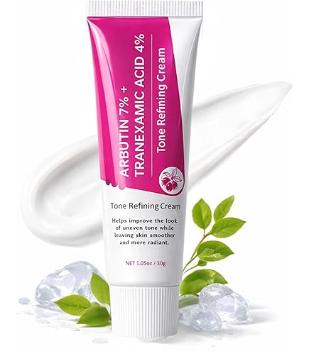Arbutin 7% + Tranexamic Acid 4% Cream - Lightweight Brightening
