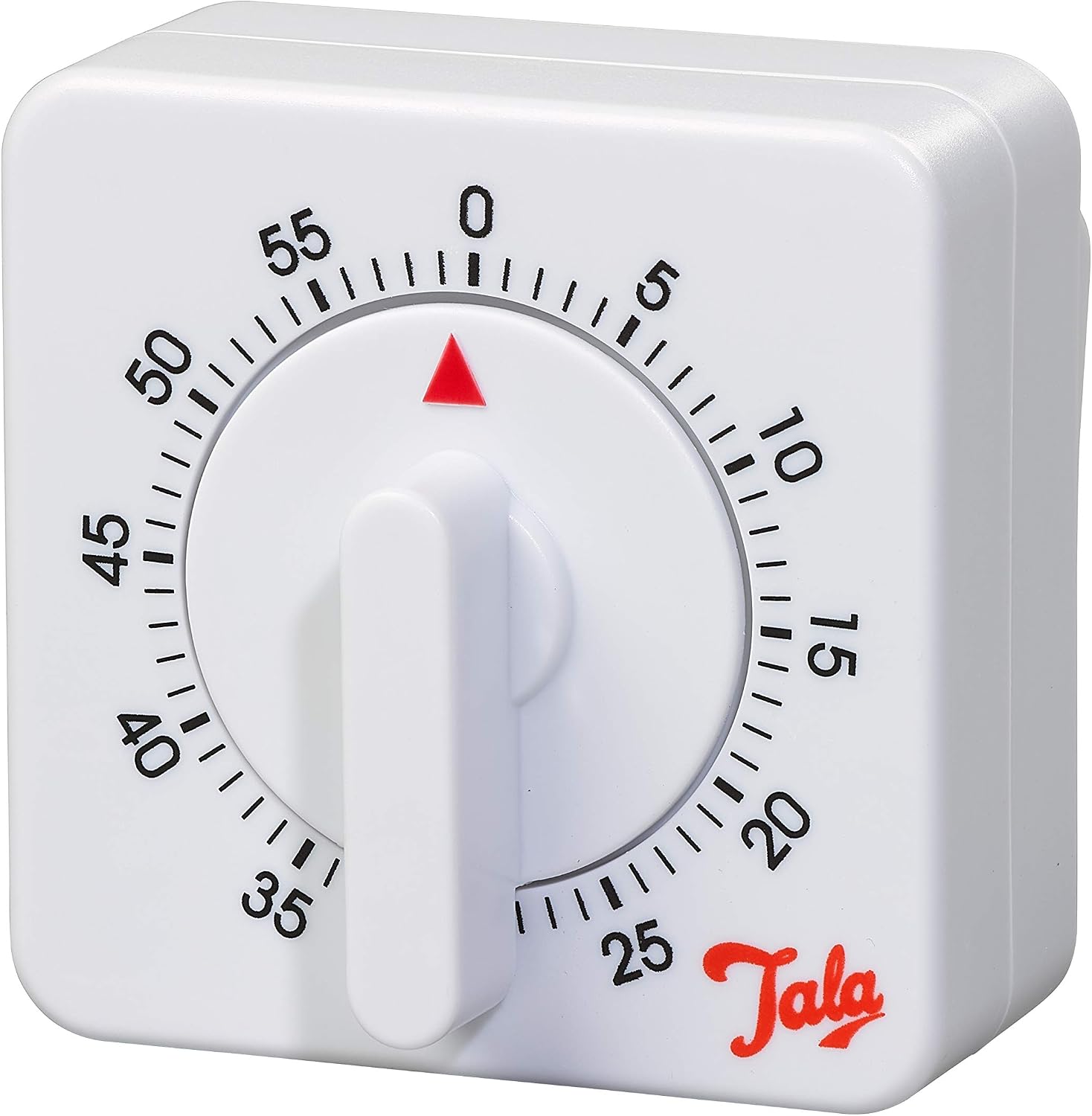 Tala Classic 1 Hour White Mechanical Timer, 60 Minute Adjustable Timer with Loud Ringer - Image 3