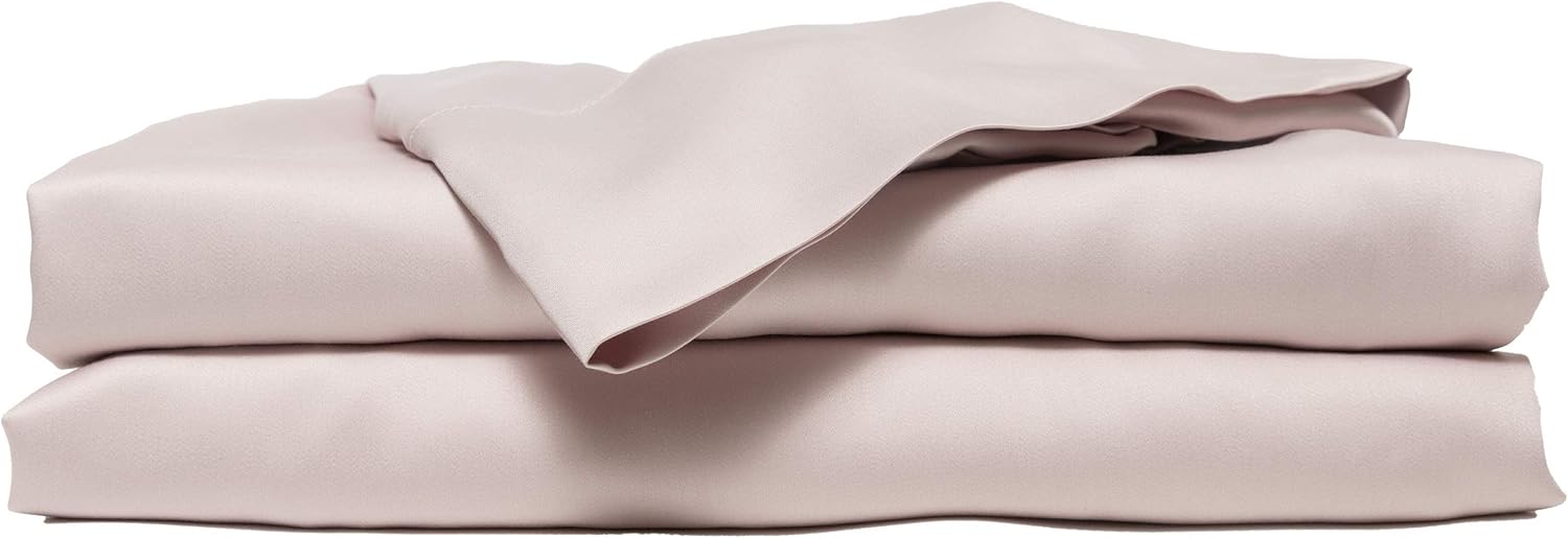 Hotel Sheets Direct Bamboo Bed Sheet Set 100% Viscose from Bamboo Sheet Set - 4 Piece Set Fitted, Flat, 2 King Size Pillowcases - Cooling - Soft as Silk - Oeko Tex Certified (King, White): Kitchen & Dining