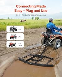 VEVOR Drag Harrow, 66" Width Tow Behind Drag