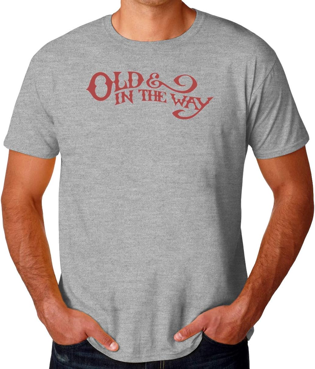 Old & in The Way Jerry Garcia Men's TShirt XLarge Heather Grey