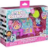 DreamWorks Gabby&rsquo;s Dollhouse, Mercat&rsquo;s Spa Room Playset, with Mercat Toy Figure, Surprise Toys and Dollhouse Furniture, Kids&rsquo; Toys for Girls and Boys 3+