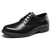 Bruno Marc Men's Non Slip Work Shoes Restaurant Resistant Dress Derby Shoes