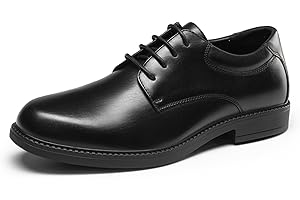 Bruno Marc Men's Non Slip Work Shoes Restaurant Resistant Dress Derby Shoes