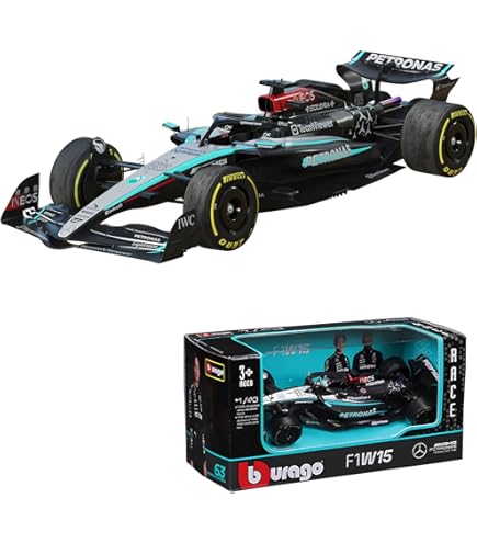 1/24 ビッグスケール F1 コレクション メルセデスW15 ハミルトン Amazon.com: Bburago - Mercedes AMG Petronas W15 Lewis Hamilton #44